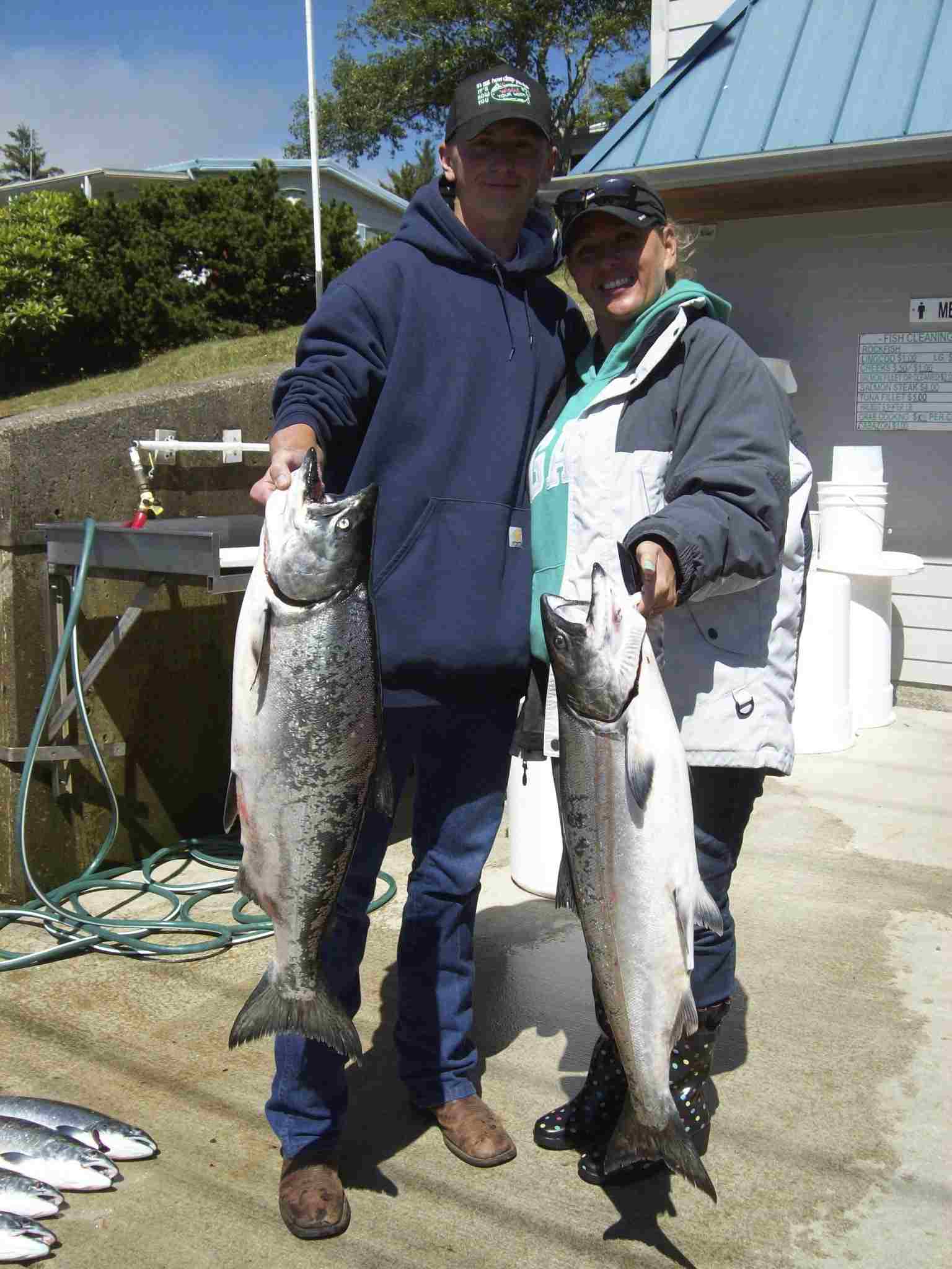 charter fishing photos Oregon coast