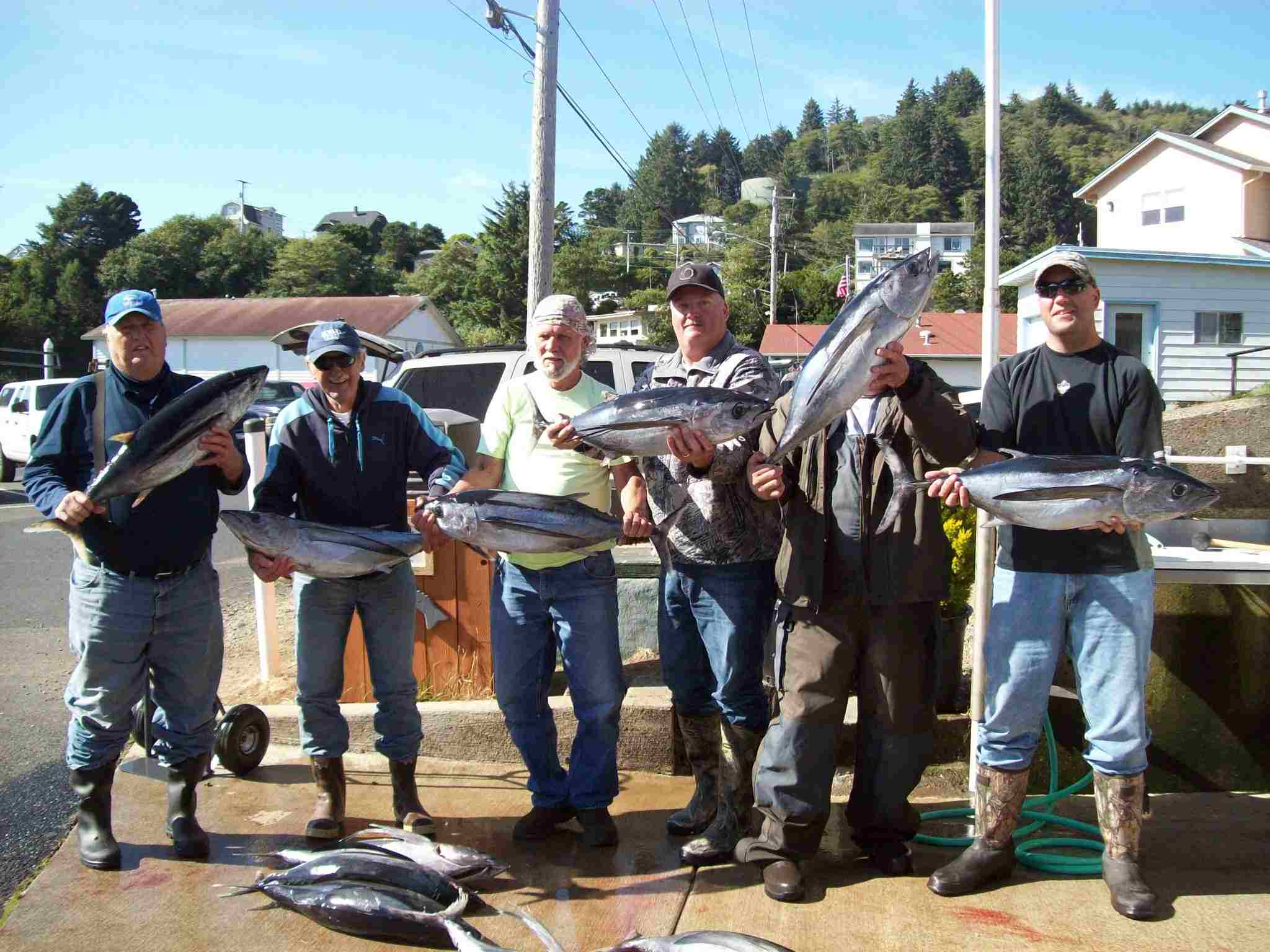 charter fishing photos Oregon coast