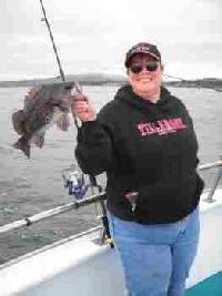 Whale Watching Depoe Bay The biggest fish I have ever caught (yet)