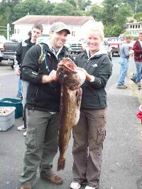 Whale Watching Depoe Bay TROPHY LING COD