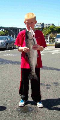 Whale Watching Depoe Bay One Happy Young Man