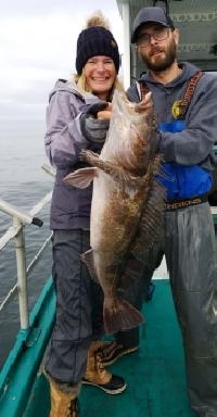 Whale Watching Depoe Bay LING COD ON THE TRIUMPH